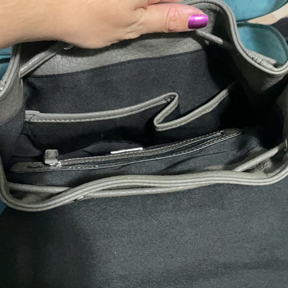 Gray Stylish Backpack - image 4